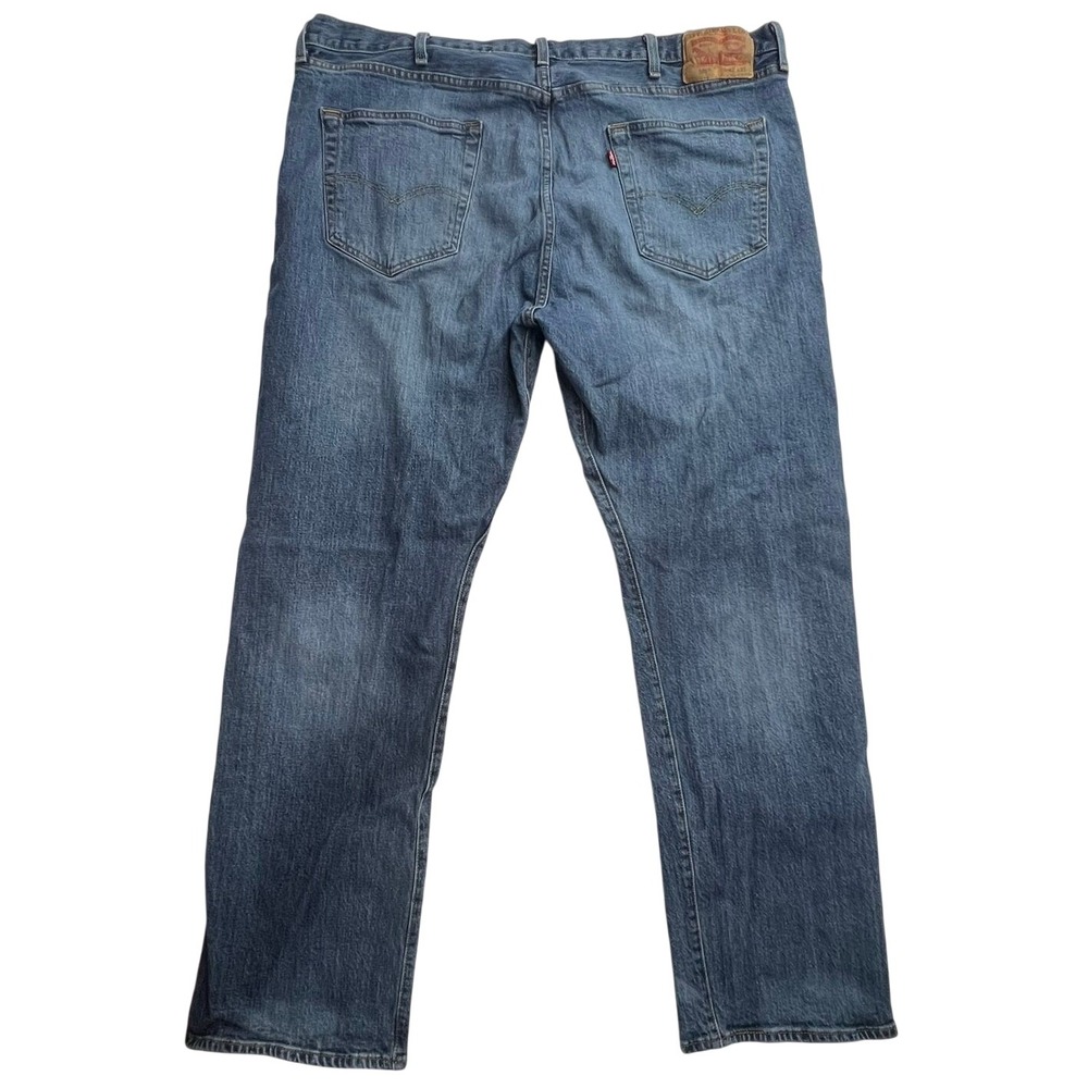 Levi's 501 Jeans Men's 42x32 Cotton Straight Leg Button Fly Original Fit Denim - Picture 2 of 9